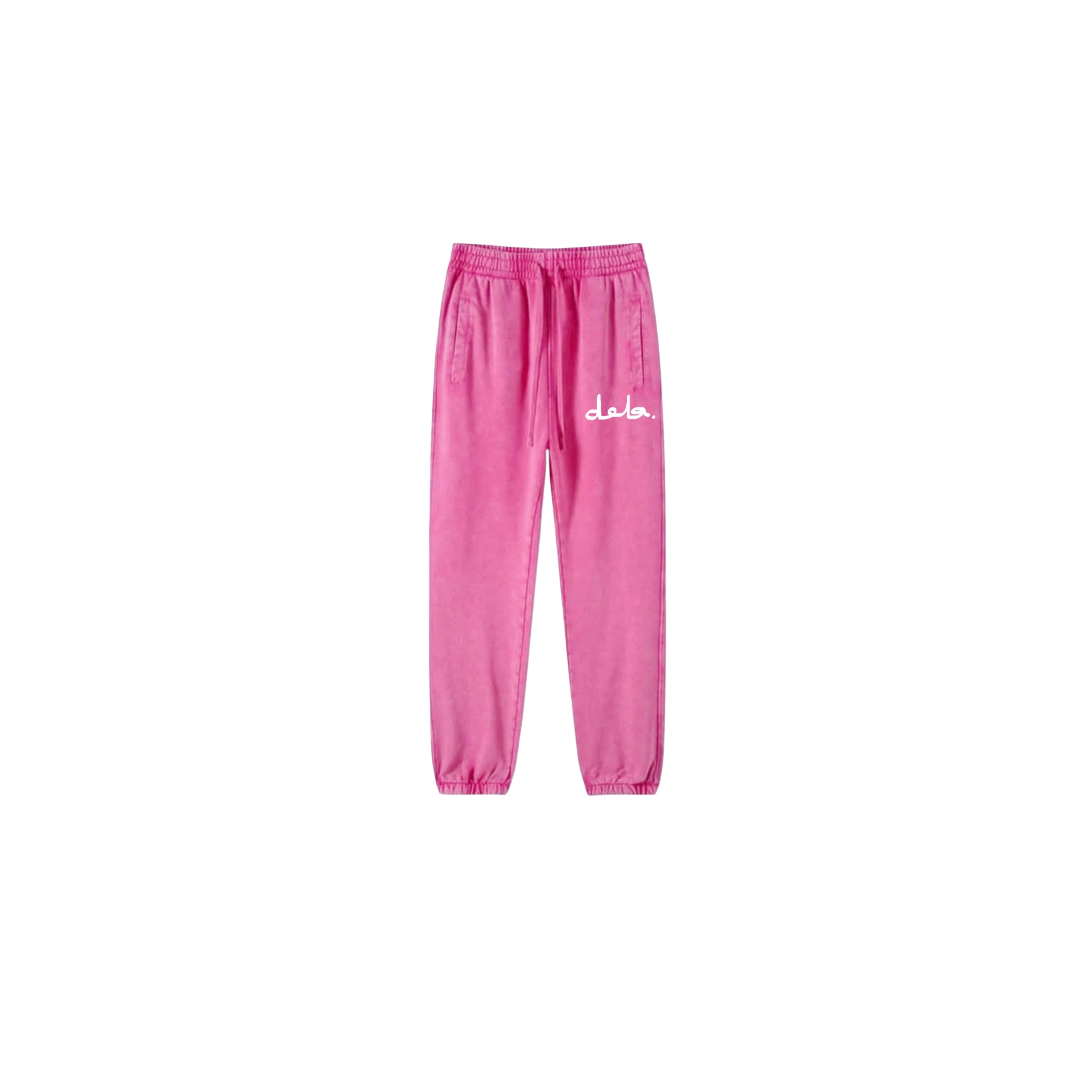 Pink Signature Joggers